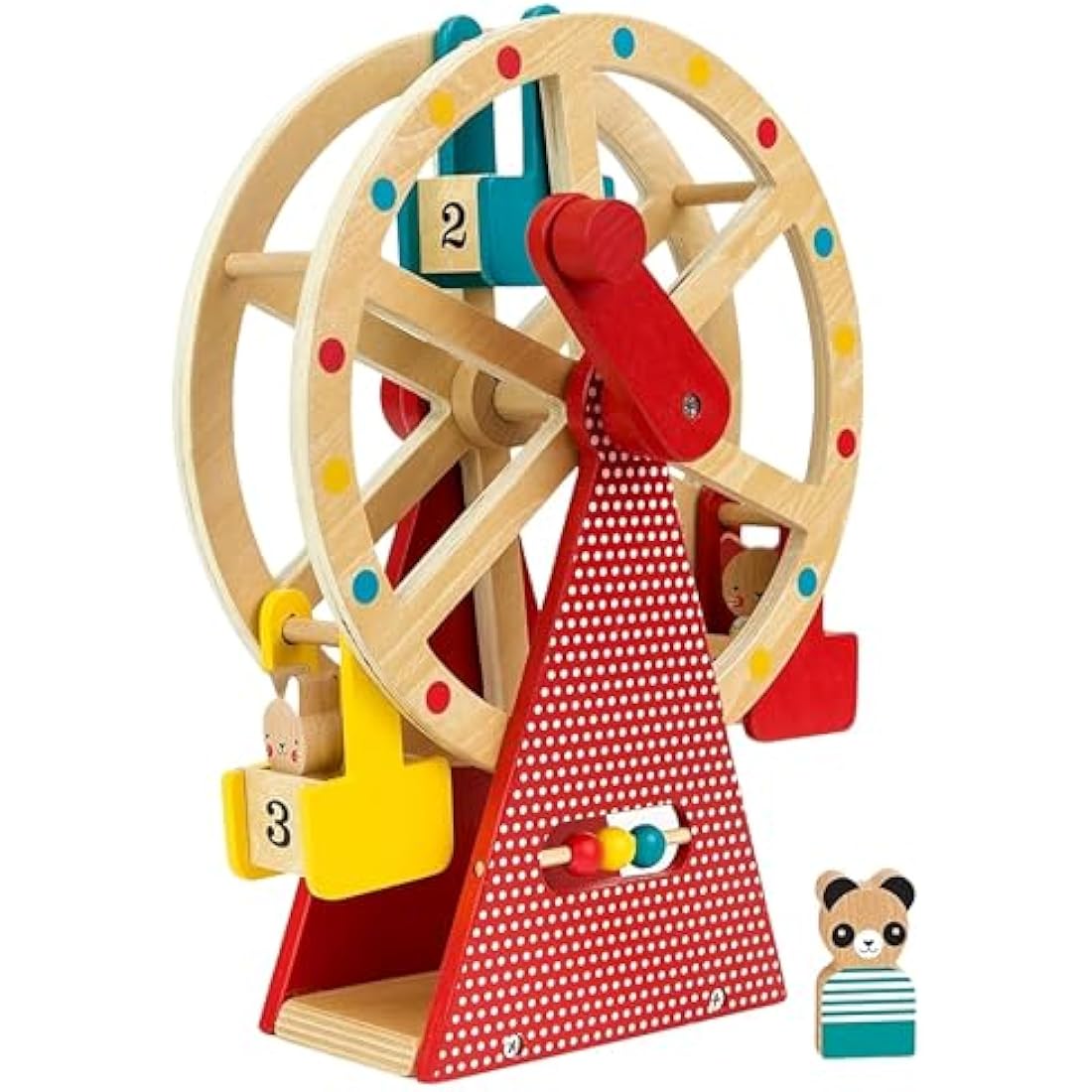Petit Collage Wooden Ferris Wheel Toy – Sustainable Interactive Play