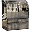 SIOOUI Acrylic Makeup Organizer | XL Waterproof Cosmetic Storage Case