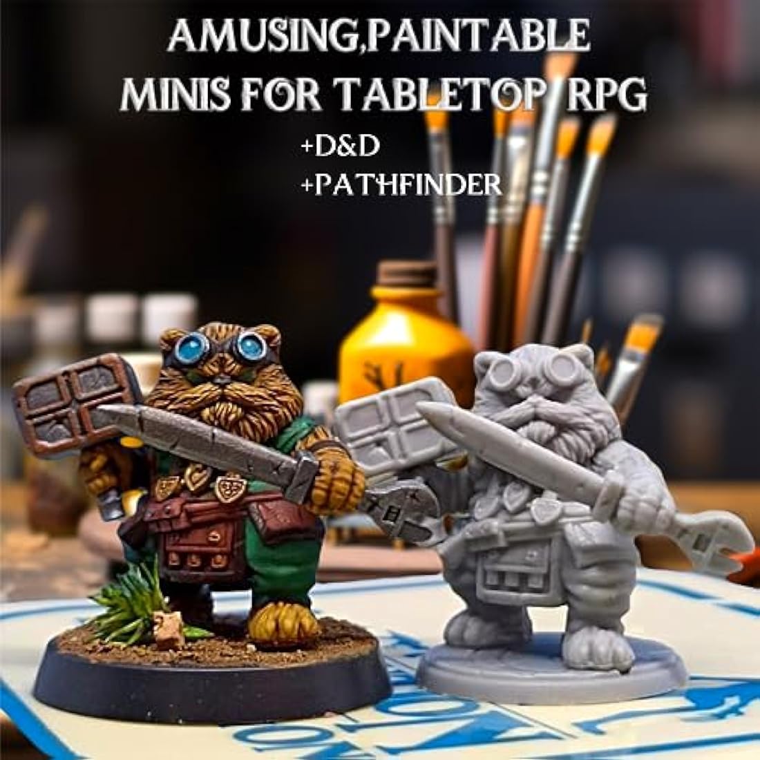 Wildspire Spellblades & Animated Objects: 36 Unpainted DND Miniatures