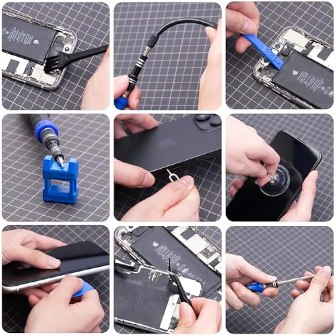 XOOL 200-in-1 Precision Screwdriver Kit | 164 Magnetic CR-V Steel Bits