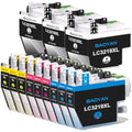 BAOYAN LC3219XL Compatible Ink Cartridges for Brother MFC-J6930DW | 12 Pack