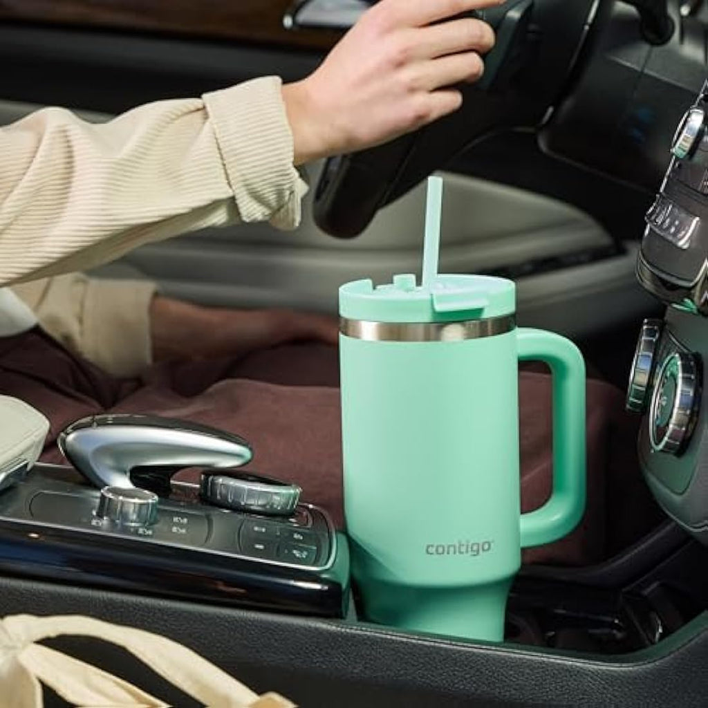 Contigo Streeterville 1200ml Insulated Tumbler with Handle and Straw