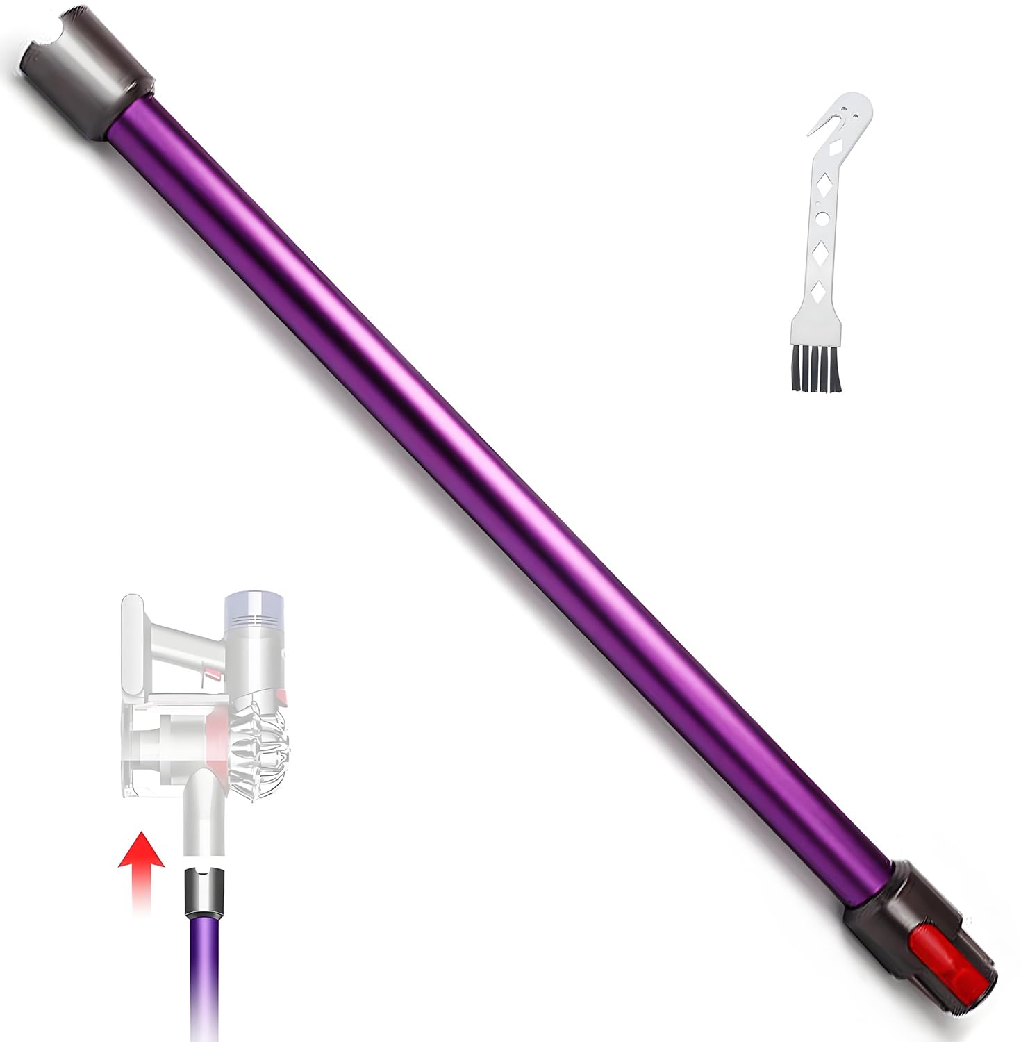 Quick Release Extension Wand for Dyson V15 V11 V10 V8 V7 – 73cm