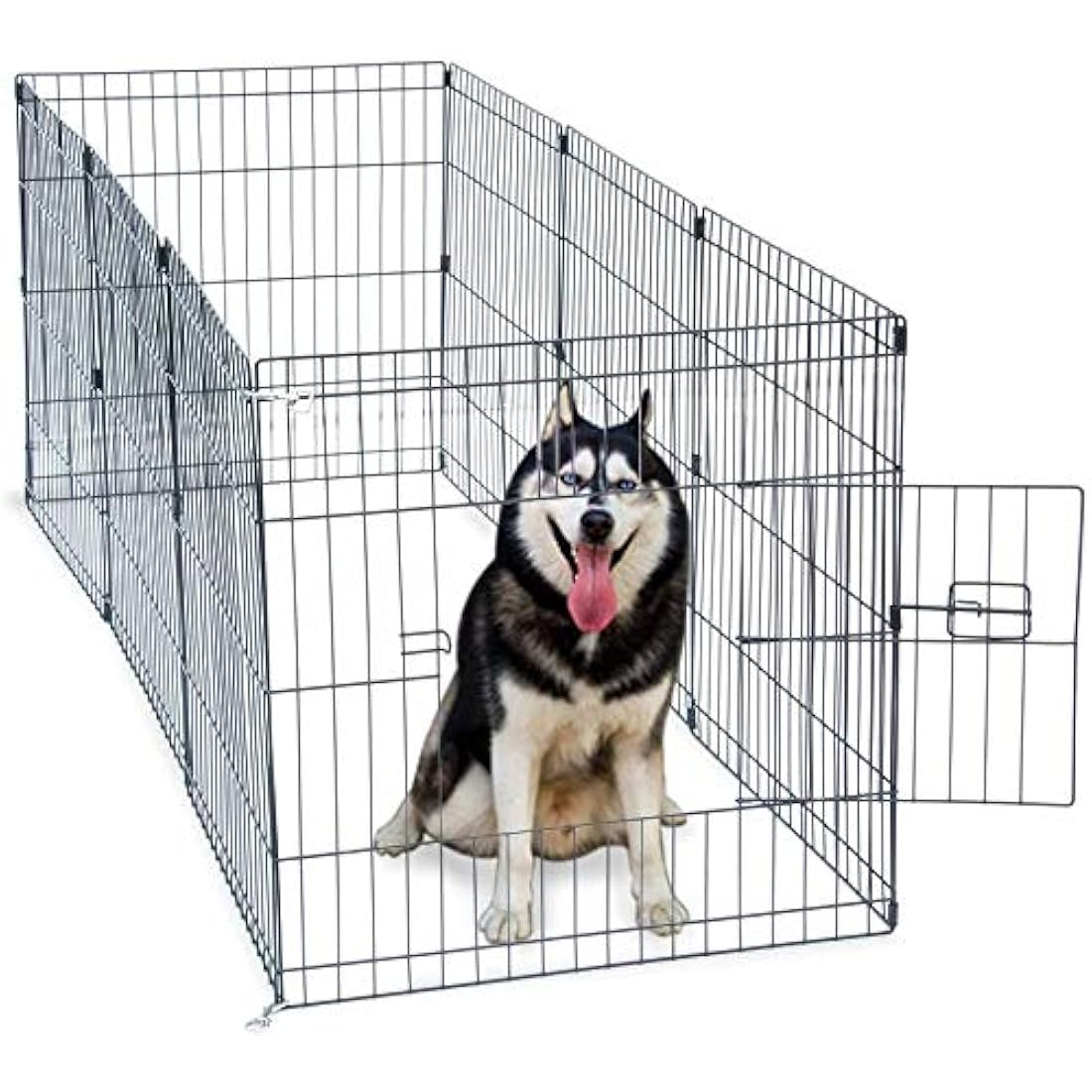Underdog 8 Panel Foldable Pet Playpen | Indoor & Outdoor Puppy Pen - 76cm