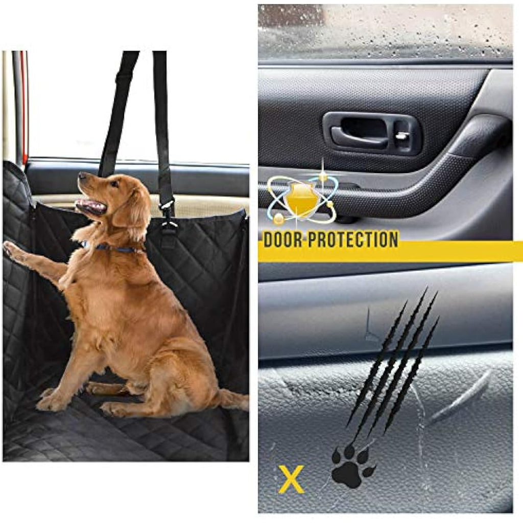Vailge Waterproof Dog Car Seat Cover – Mesh Window Backseat Hammock