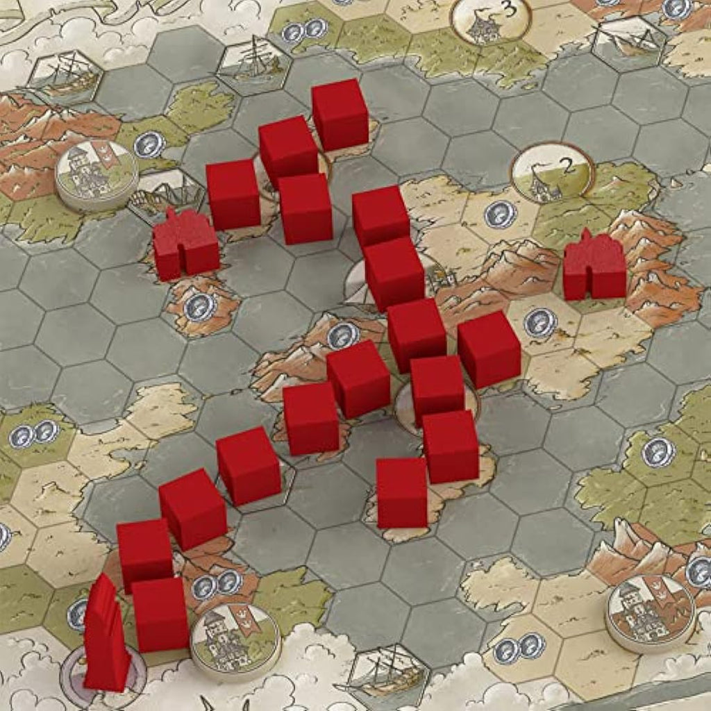 AEG The Guild of Merchant Explorers Strategy Board Game – 1-4 Players