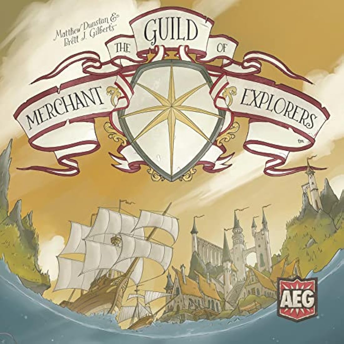 AEG The Guild of Merchant Explorers Strategy Board Game – 1-4 Players