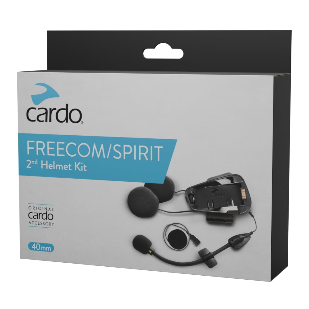 Cardo Freecom & Spirit 2nd Helmet Kit – Non-JBL Audio Accessory