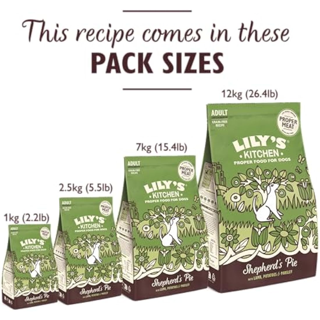 Lily’s Kitchen Shepherd’s Pie Grain-Free Adult Dry Dog Food - 7kg