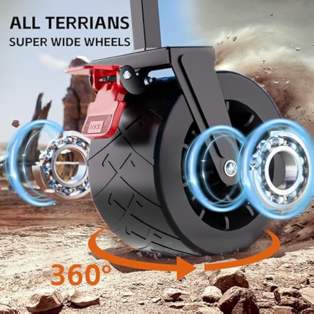 Morpilot Folding Camping Trolley | Heavy-Duty 330lbs All-Terrain Wagon