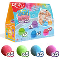 Zimpli Kids Baff Bombz - 20 Pack Moisturising Fizzing Bath Bombs