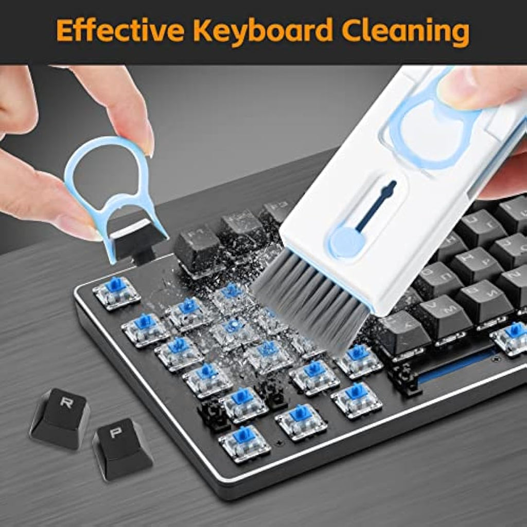 Alyvisun 11-in-1 Laptop Cleaning Kit | Keyboard Cleaner Brush - Blue
