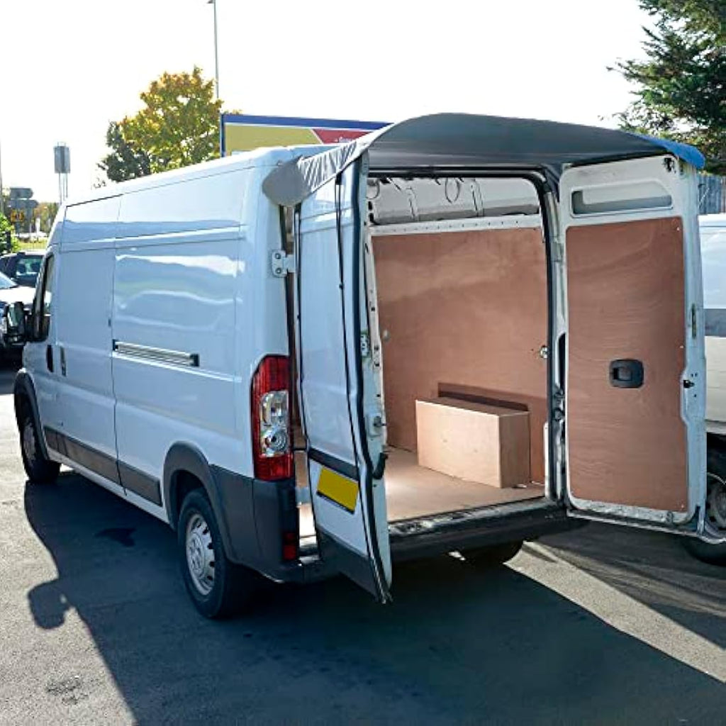 UK Custom Covers Tailored Rear Barn Door Awning Cover - Iveco Daily