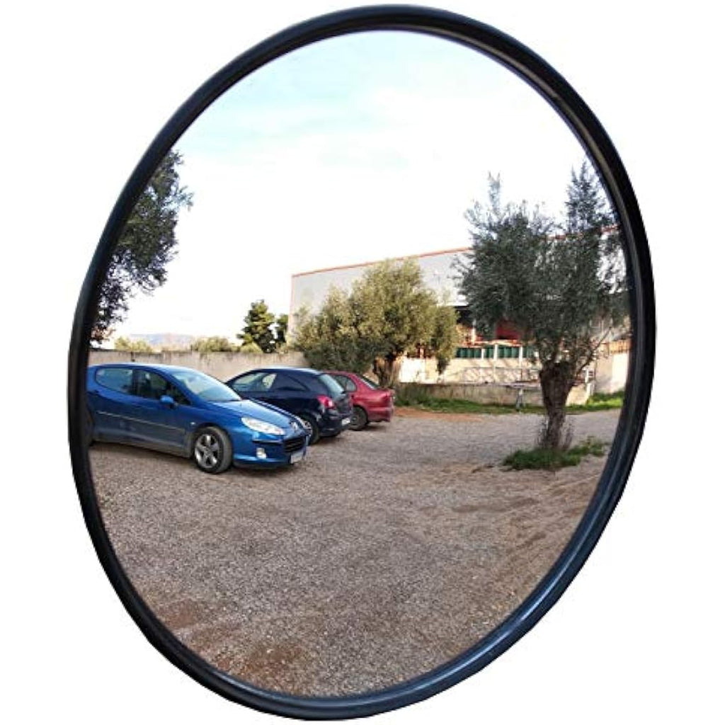 SNS SAFETY Convex Traffic Mirror | 22cm Wide-Angle Safety Mirror
