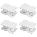 HOMSFOU 4Pcs Tissue Box Spring Support – Adjustable Napkin Holder