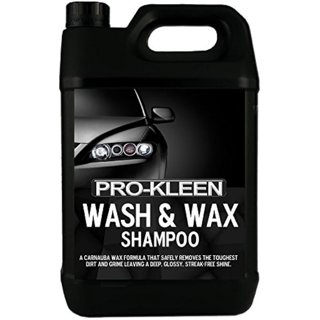 Pro-Kleen Wash & Wax Car Shampoo with Carnauba Wax - pH Neutral 5L