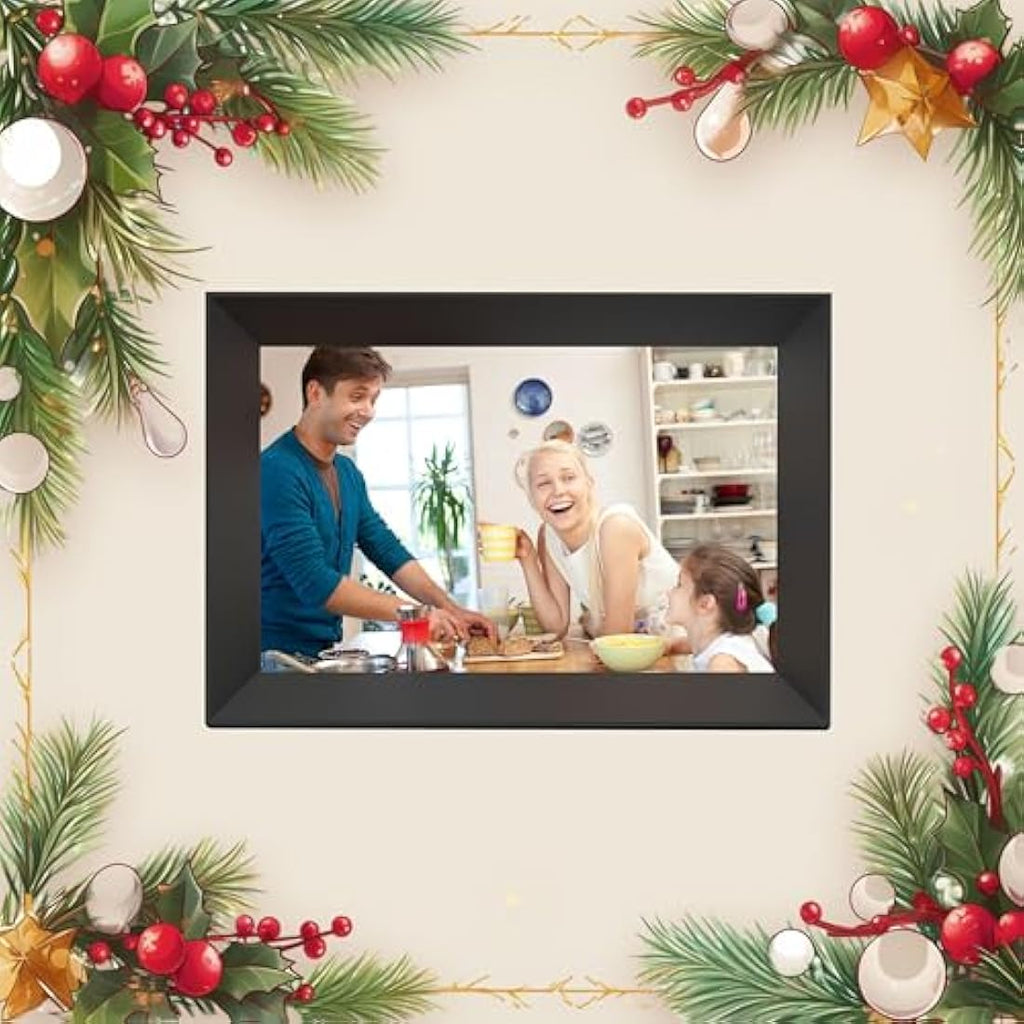 Tibuta 10.1 Inch WiFi Digital Photo Frame | 32GB HD IPS Touch Screen