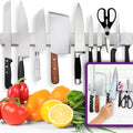 61cm Heavy-Duty Magnetic Knife Holder for Wall - Premium Stainless Steel Strip - Professional Space-Saving Bar With Powerful Pull Force Large Size, Upgraded Version - image 1