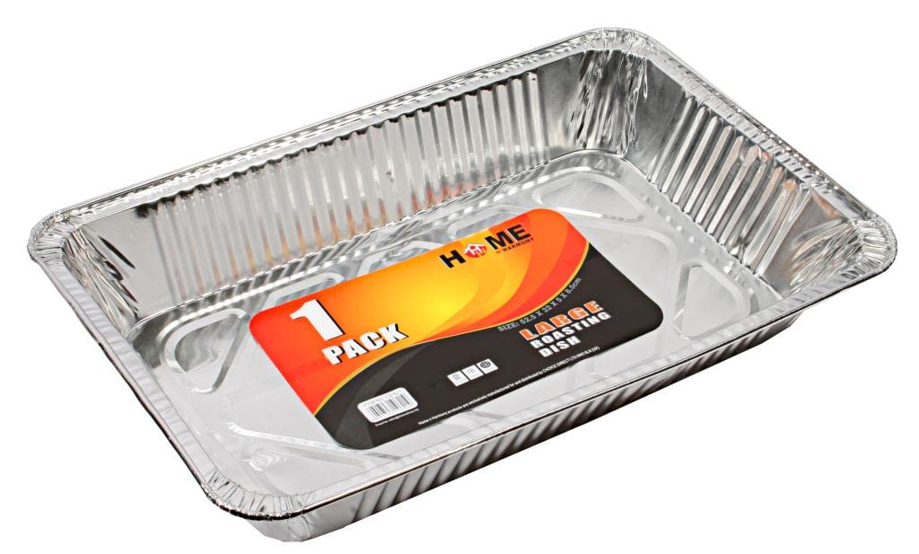 Best House Extra Large Aluminium Foil Baking Trays - 50 Pack (52.5cm)
