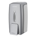 Interhasa! Wall Mount Manual Soap Dispenser - 800ml Silver ABS Gel
