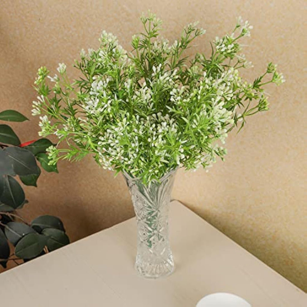 BELLE VOUS 6 Pack Artificial Pearl Grass Faux Hanging Plants for Decor