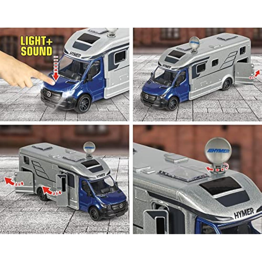 Majorette Grand Series Hymer B-Class 780T Camper - 1:43 Die-Cast Model