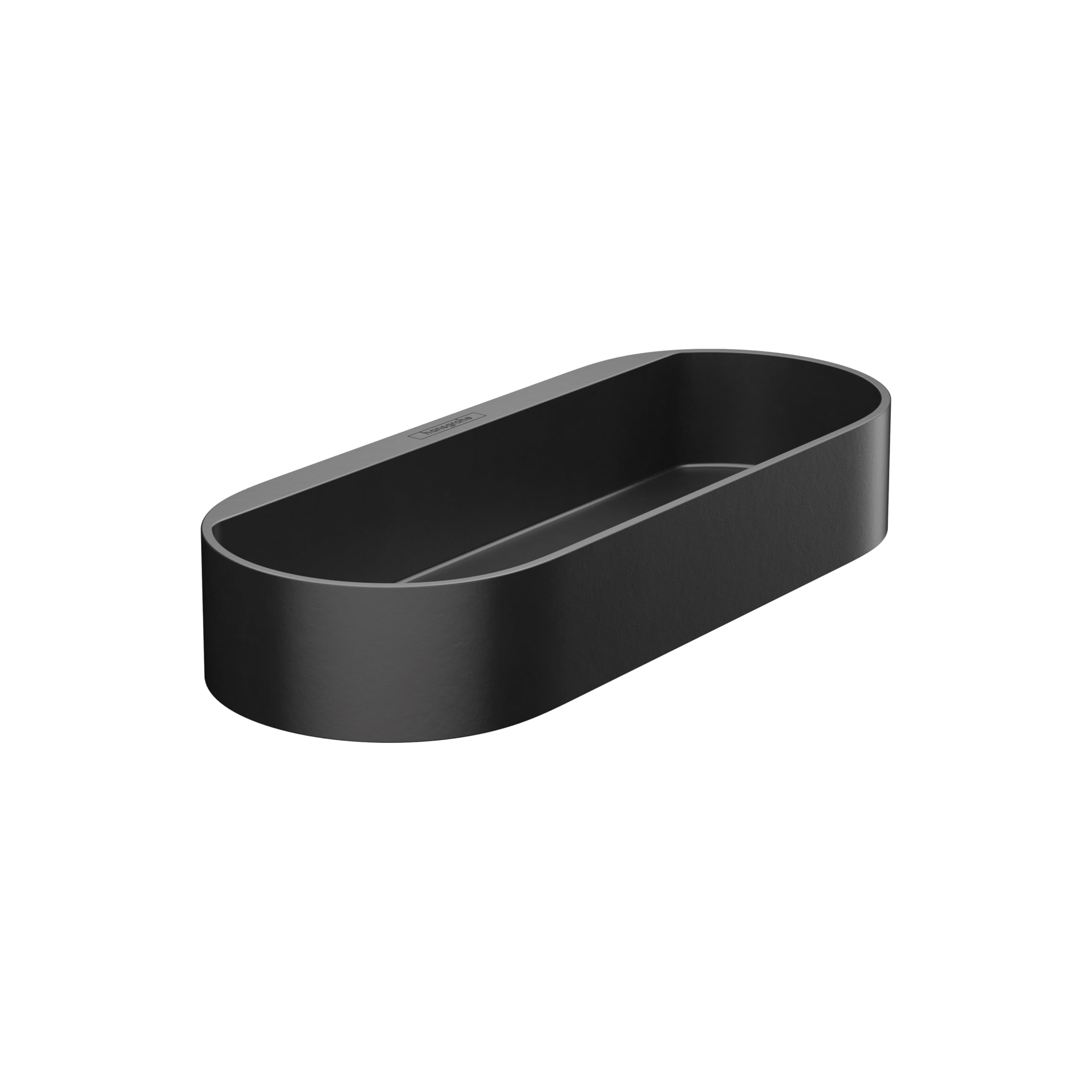 Hansgrohe WallStoris Storage Basket – Matt Black Shower Shelf Organizer