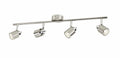 Philips Meranti Lampada a 4 Faretti in Metallo Nichel – Attacco GU10