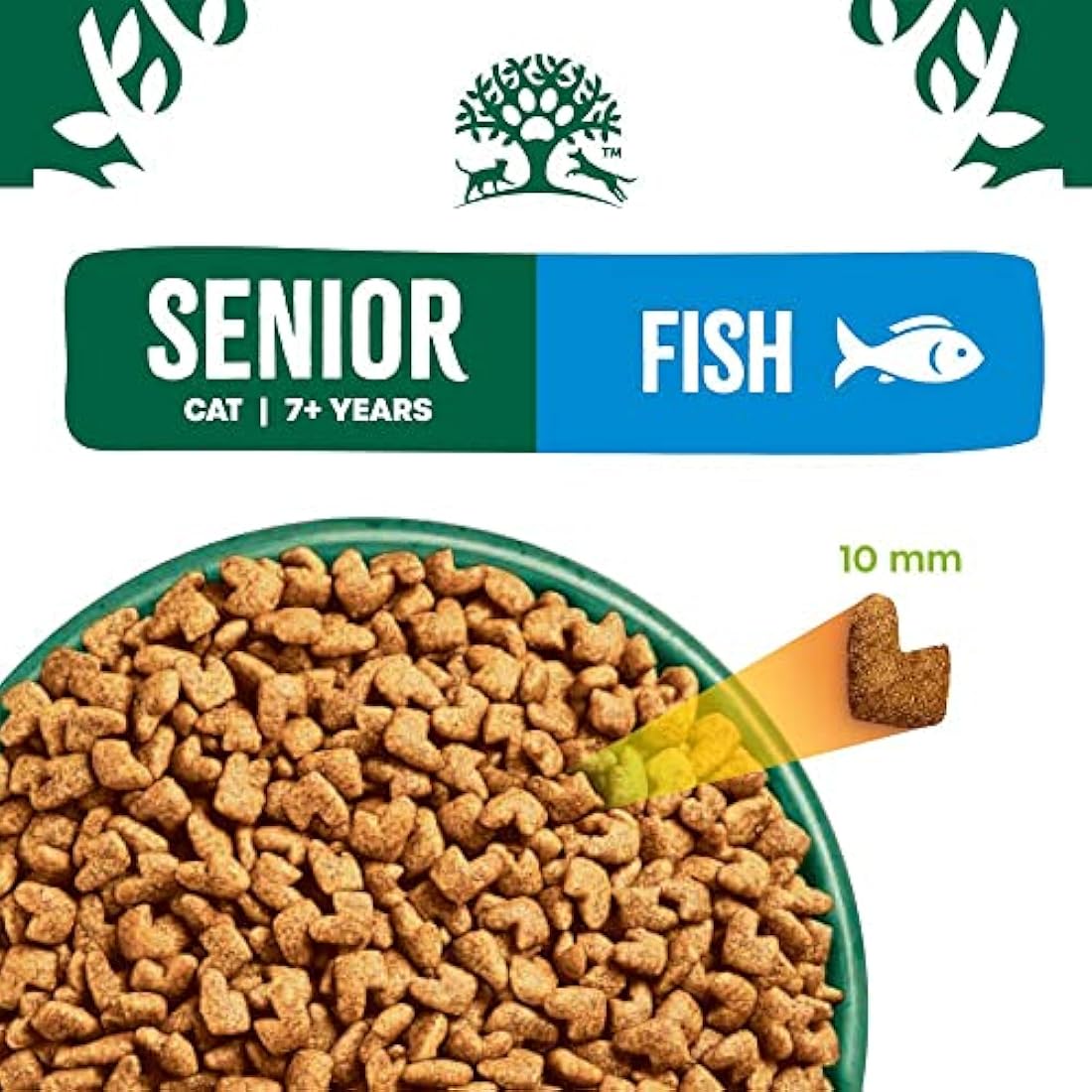 James Wellbeloved Senior Fish Dry Cat Food – Hypoallergenic 4kg Bag