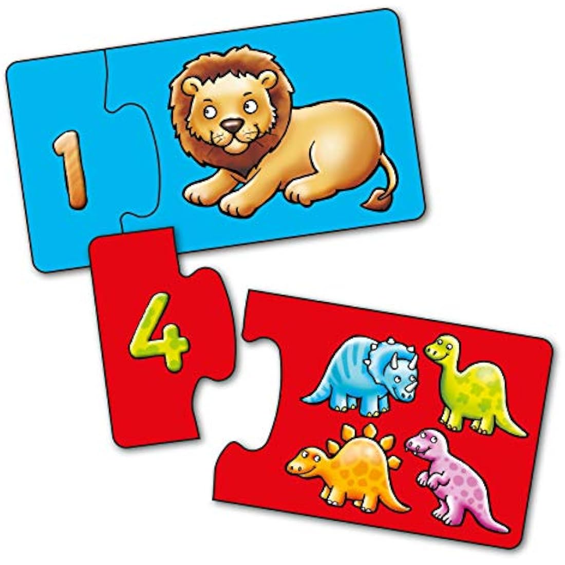 Orchard Toys Match and Count Jigsaws – Educational Number Puzzles for Ages 3+
