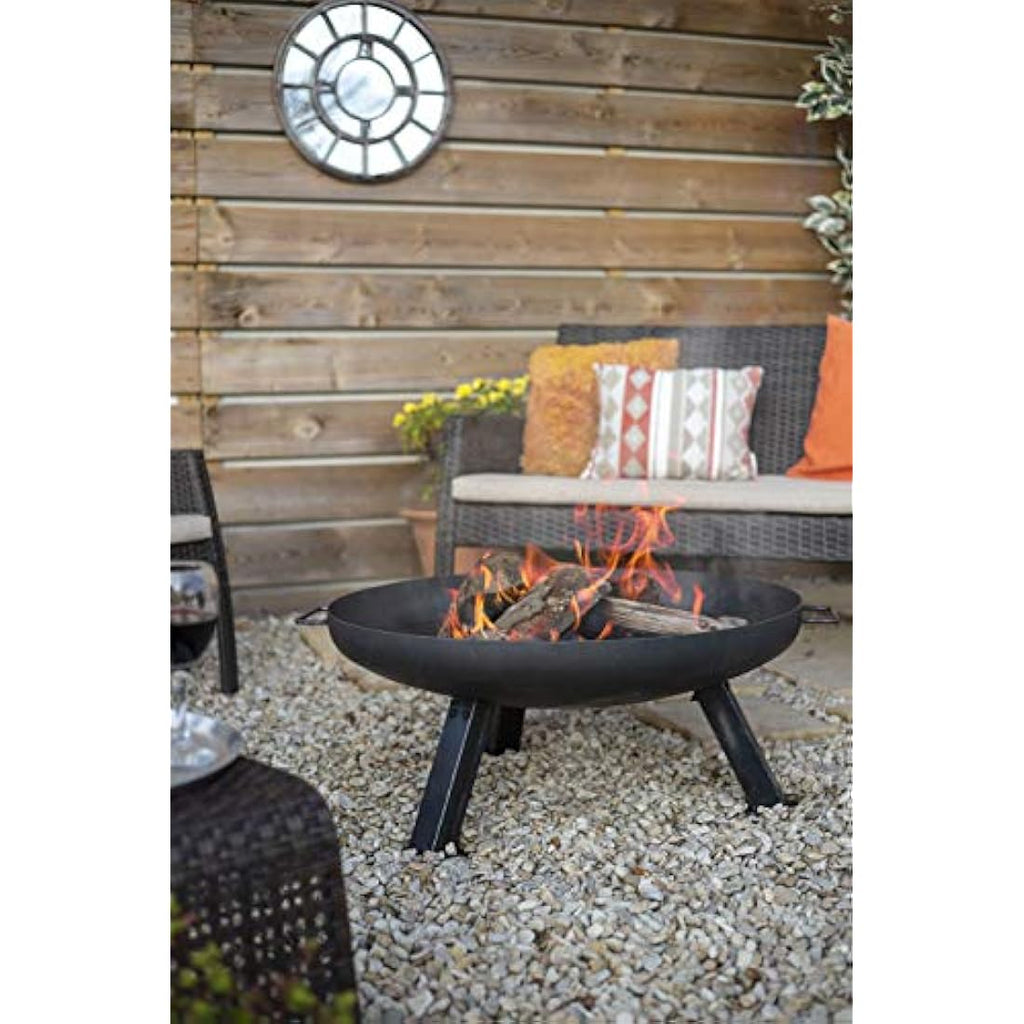 La Hacienda Pittsburgh Medium Fire Pit – Heavy Gauge Steel Patio Heater