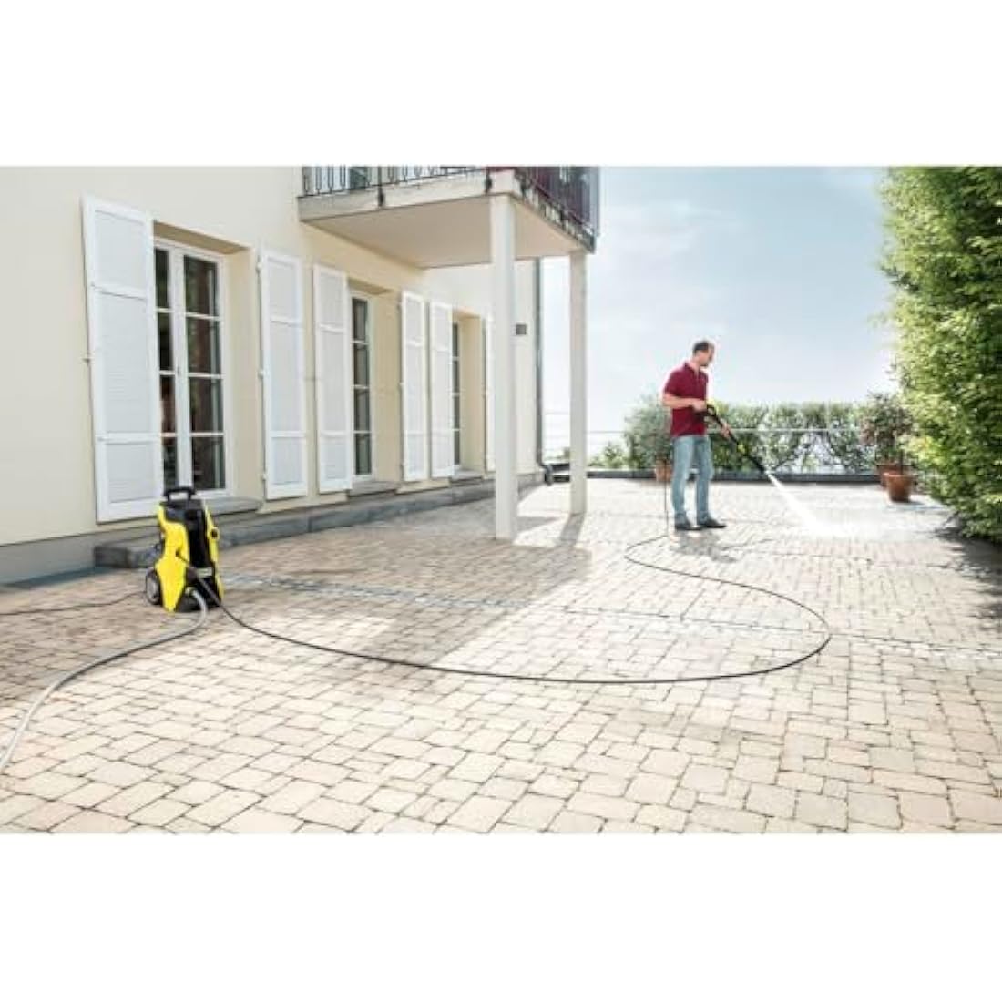 Kärcher 9m High Pressure Hose | Quick Connect Replacement for K2-K7