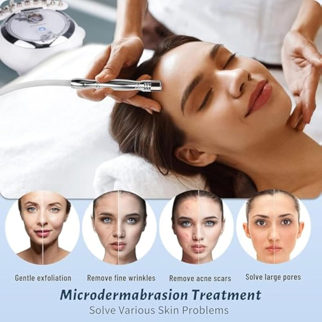 Jolof Store 3-in-1 Diamond Microdermabrasion Machine - Professional Home Spa