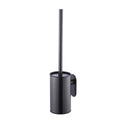 Stainless Steel Toilet Brush | Wall-Mounted No-Drill Black