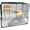 Little Friends Savoy Glass Gerbilarium Cage for Hamsters and Rats