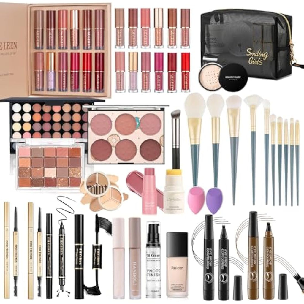 Ruicen Full Makeup Kit for Women & Teens | 40 Color Eyeshadow Set