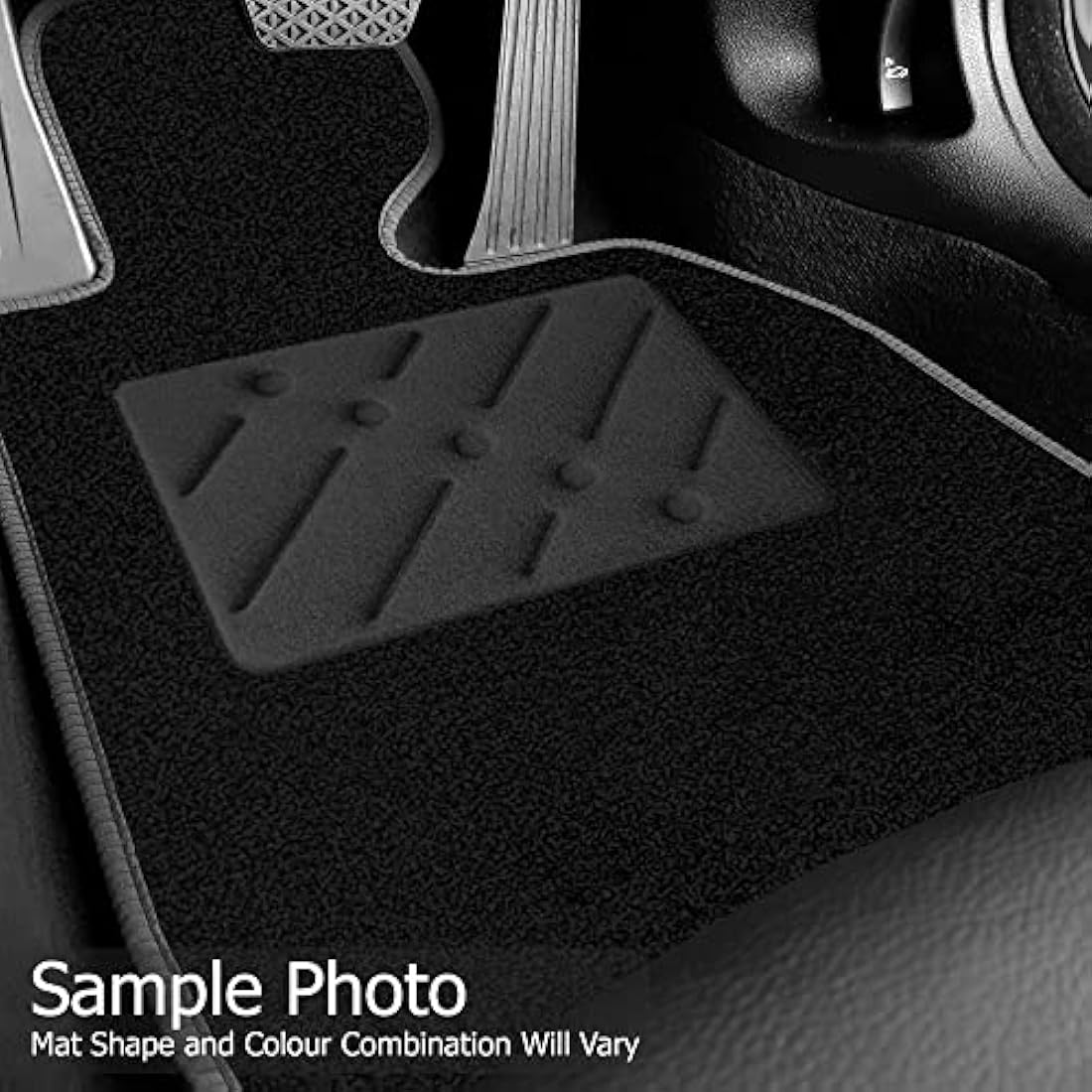BMW 1 Series (F20/F21) 2011-2019 Car Mats - Black Carpet & Blue Trim