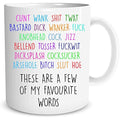 Jolof Store Funny Rude Swearing Coffee Mug | Adult Humour Novelty Gift