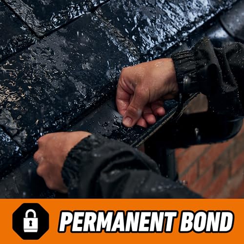 Gorilla Waterproof Patch & Seal Tape - Black Leak Repair Tape, 3m