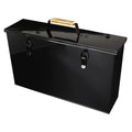 Valiant Metal Ash Carrier – Black Fireside Storage Bucket, 45cm