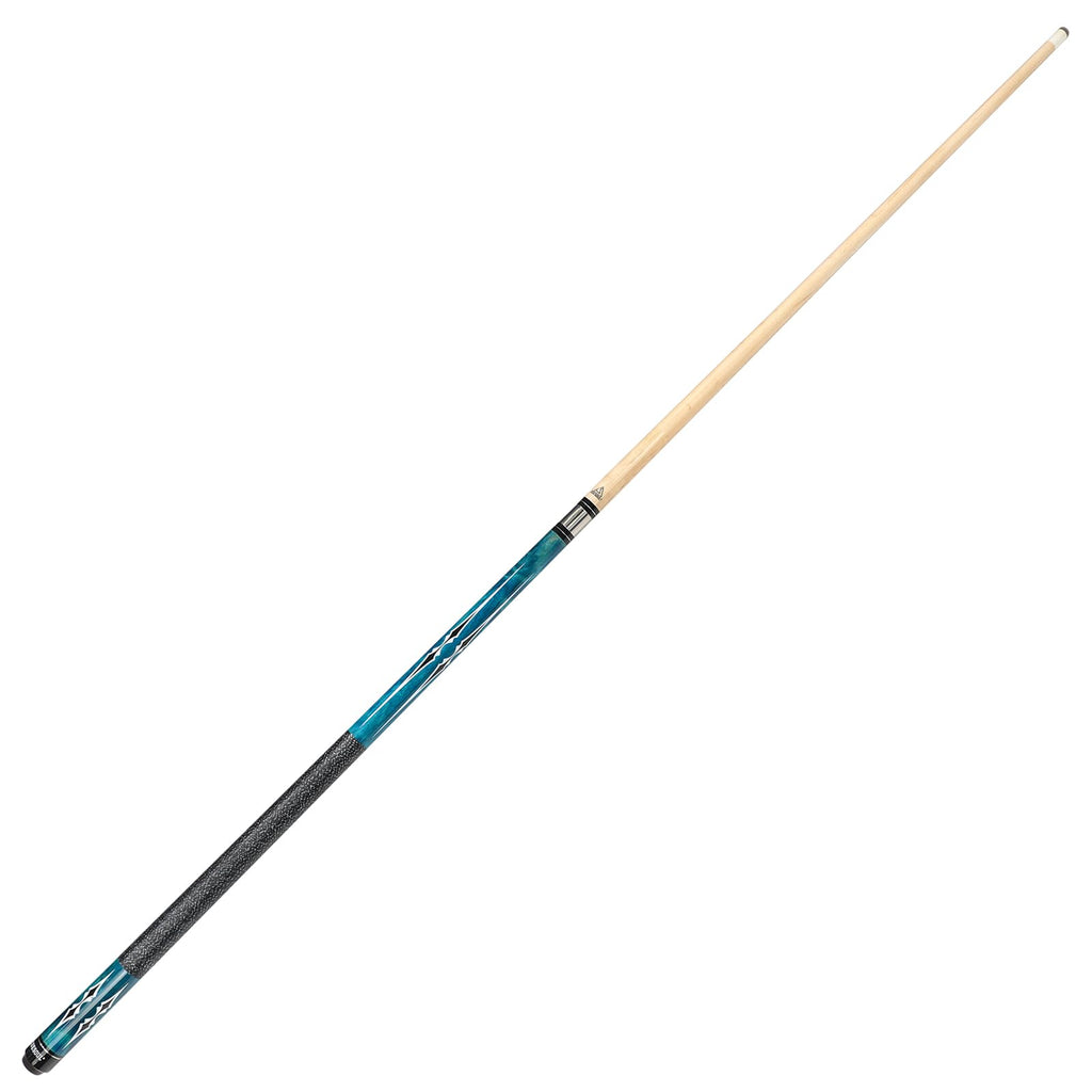 CUESOUL 58 Inch Maple Billiard Pool Cue - 19 Oz 1/2 Jointed Stick