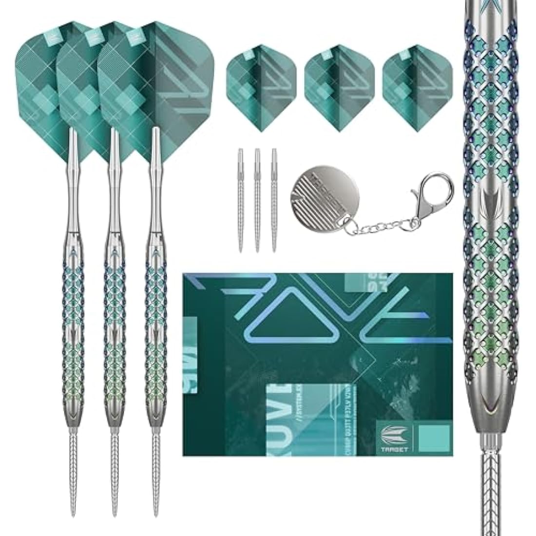 Target Darts Rove 90% Tungsten Steel Tip Set | Swiss Point Professional