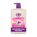 Aussie Bouncy Curls Shampoo - Silicone-Free Hydrating Formula 1L