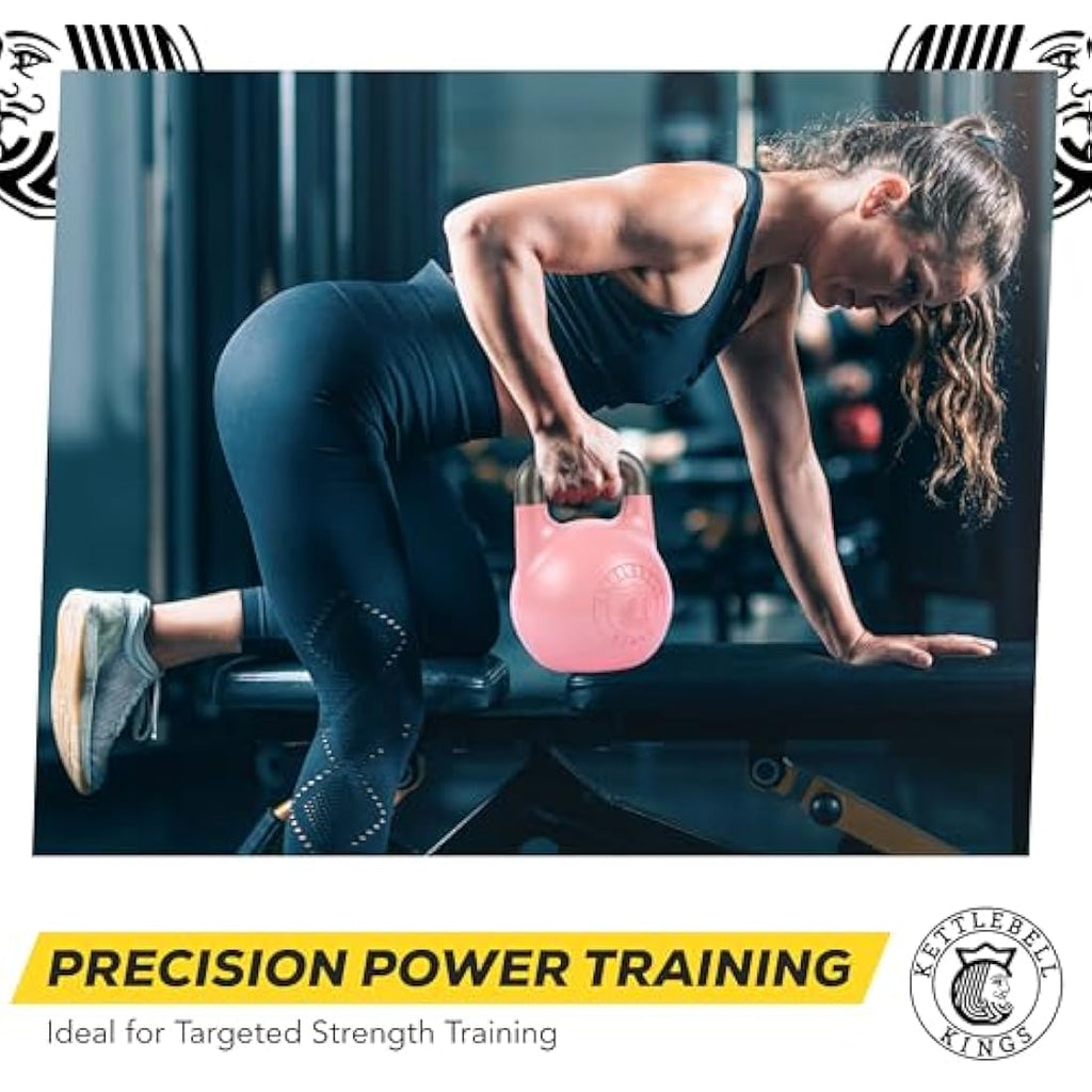 Competition Iron Kettlebell – 18lb Ergonomic Weight