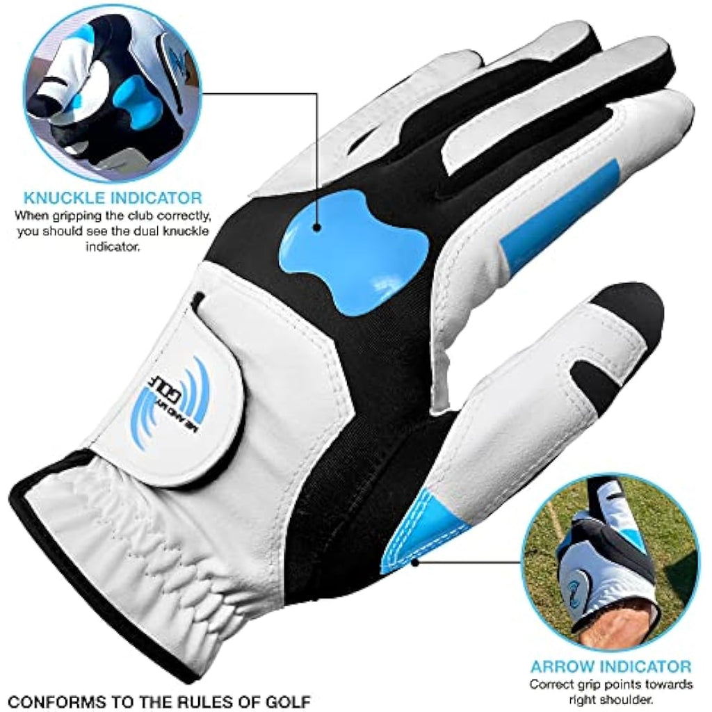 Me and My Golf True Grip Training Glove – Non-Slip Silicone Golf Aid