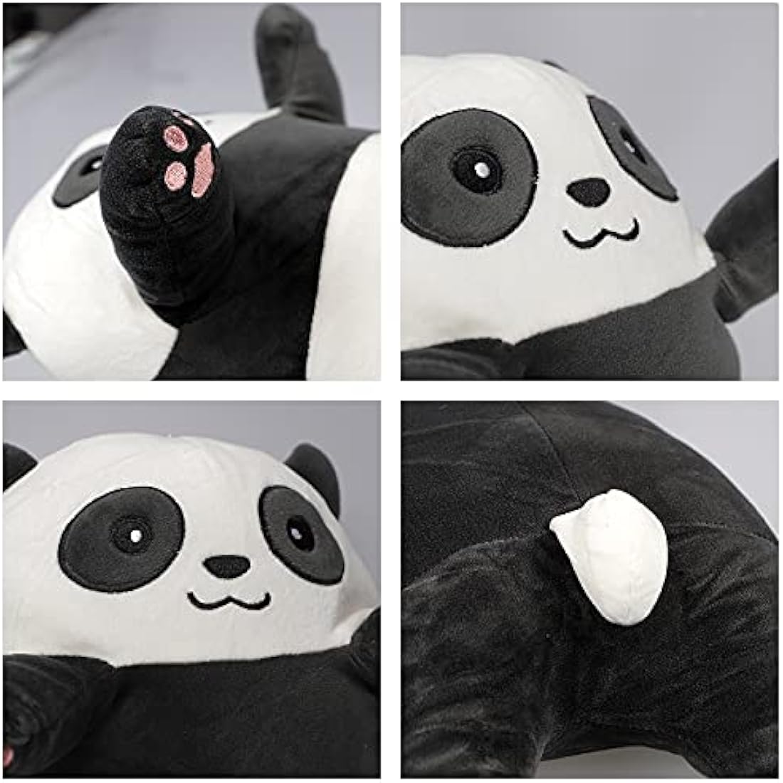 Panda Plush Body Pillow – 43.3 Inch Soft Stuffed Animal Toy