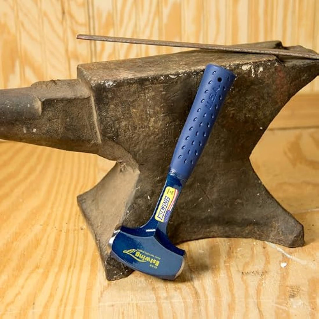 Estwing 4lb Drilling Hammer | Forged Steel Sledge with Shock Grip