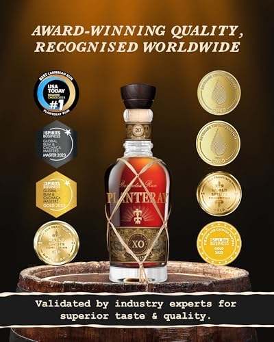 Planteray XO Barbados 20th Anniversary Rum – 70cl Extra-Old Aged Rum