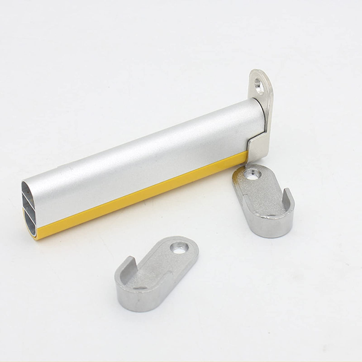 Oval Wardrobe Hanging Rail Rod Pole Socket, Stainless Steel Pipe Bracket, Wall Mount End Supports for Closet Curtain 16mm 20Pcs - image 4