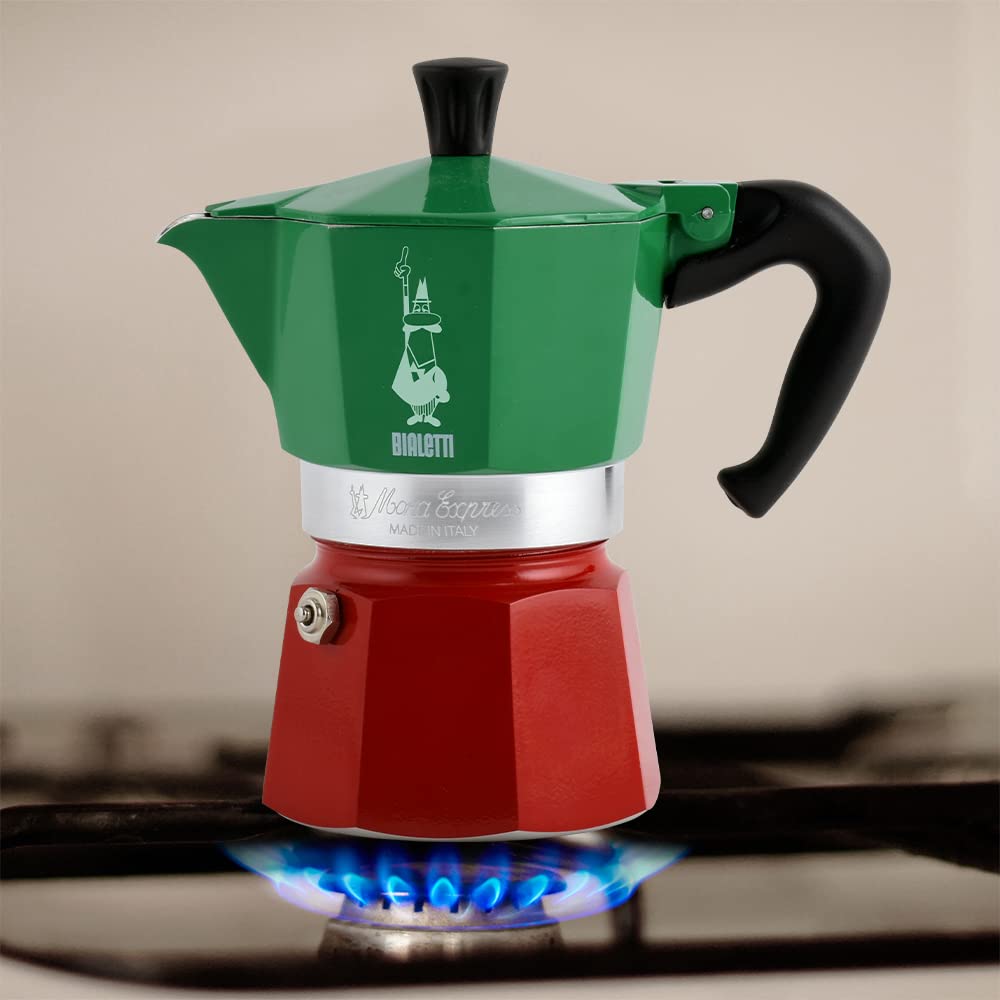 Bialetti Moka Express 6 Cup Stovetop Espresso Maker – Italian Coffee Pot